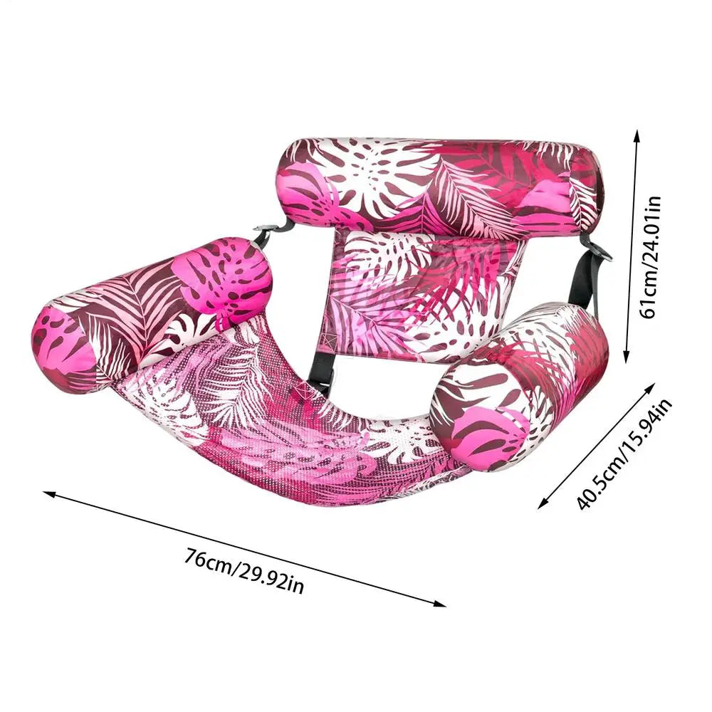Fauteuil gonflable flottant pour piscine
