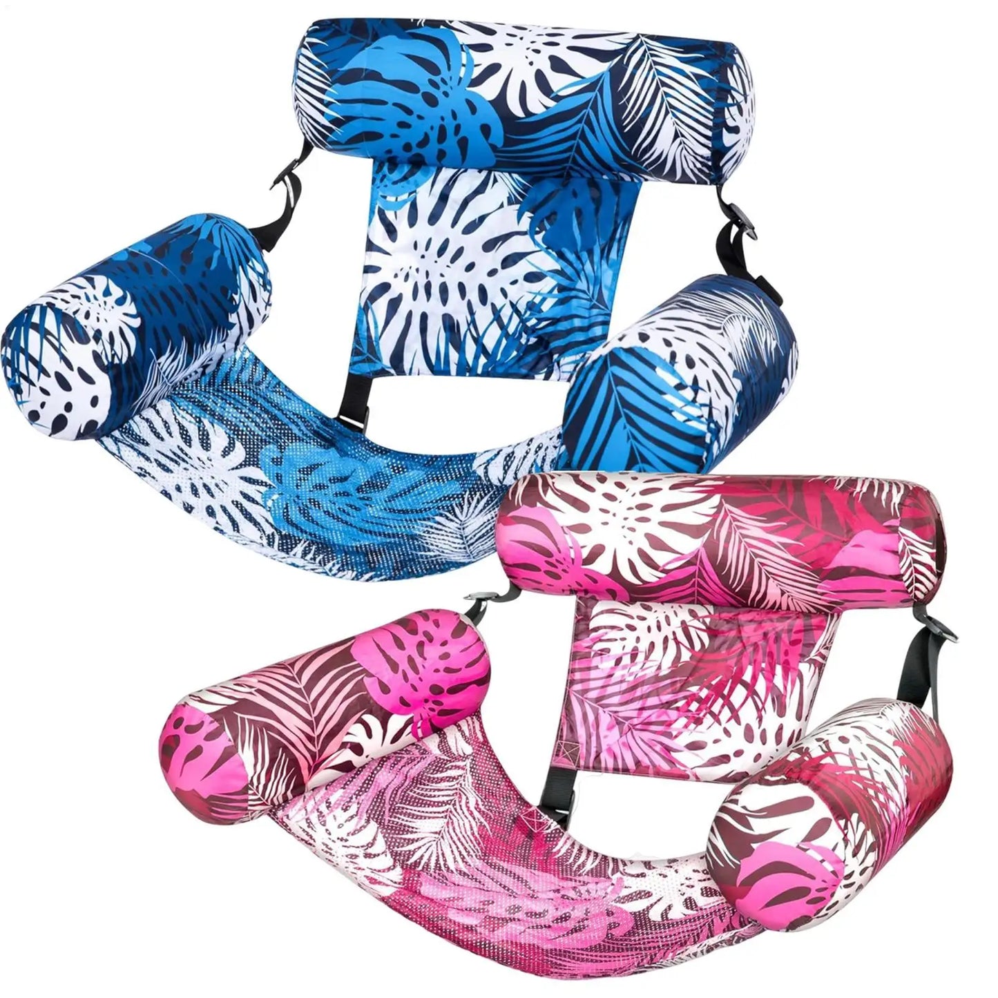 Chaise de piscine gonflable